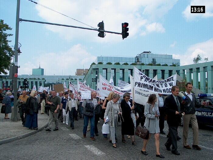 manifestacja Stowarzyszenia Primum Non Nocere